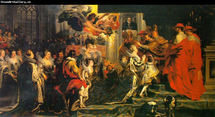 Peter Paul Rubens The Coronation of Marie de Medici